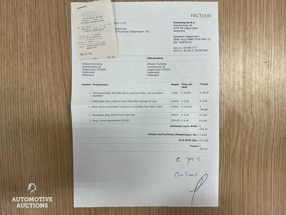 Puch Maxi Europe 2005 Bromfiets