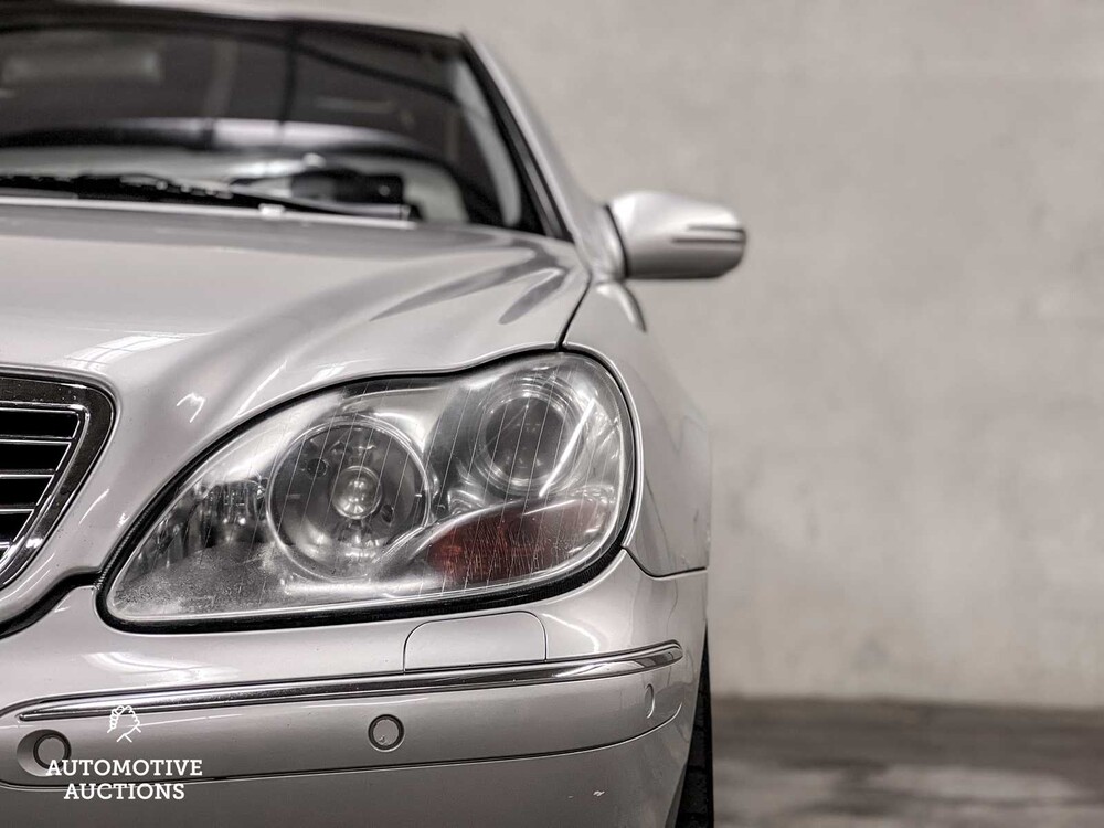 Mercedes-Benz S600 Lang V12 W220 S-klasse 369pk 2000, 15-FJ-KT