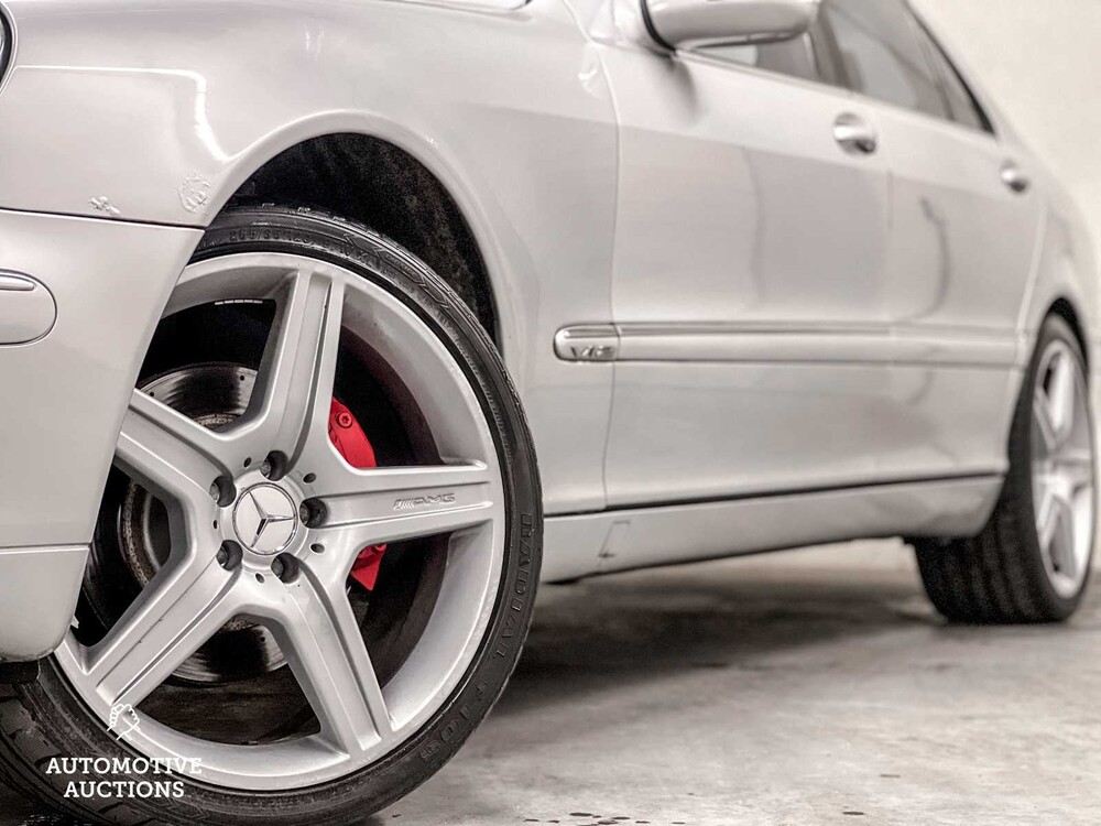 Mercedes-Benz S600 Lang V12 W220 S-klasse 369pk 2000, 15-FJ-KT
