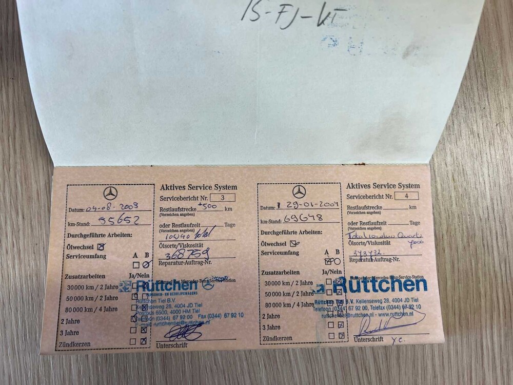 Mercedes-Benz S600 Lang V12 W220 S-klasse 369pk 2000, 15-FJ-KT