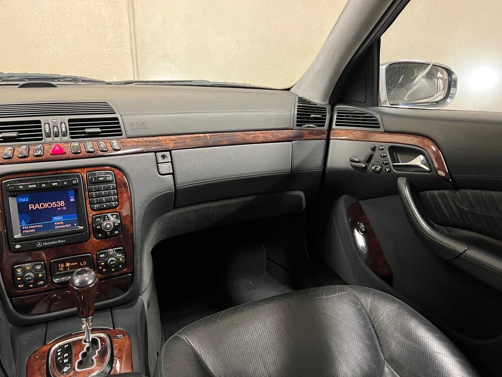 Mercedes-Benz S600 Lang V12 W220 S-klasse 369pk 2000, 15-FJ-KT