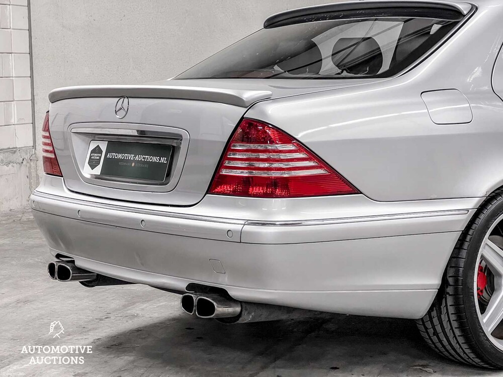 Mercedes-Benz S600 Lang V12 W220 S-klasse 369pk 2000, 15-FJ-KT