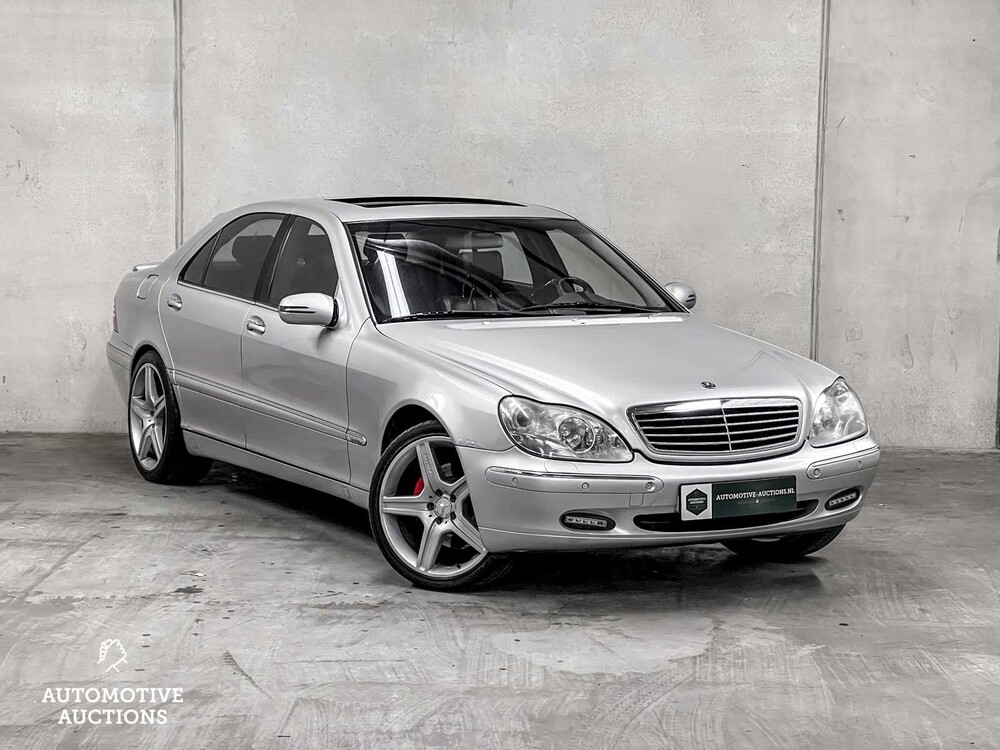 Mercedes-Benz S600 Lang V12 W220 S-klasse 369pk 2000, 15-FJ-KT