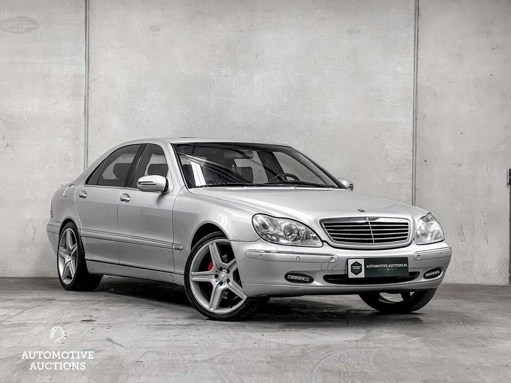 Mercedes-Benz S600 Lang V12 W220 S-klasse 369pk 2000, 15-FJ-KT