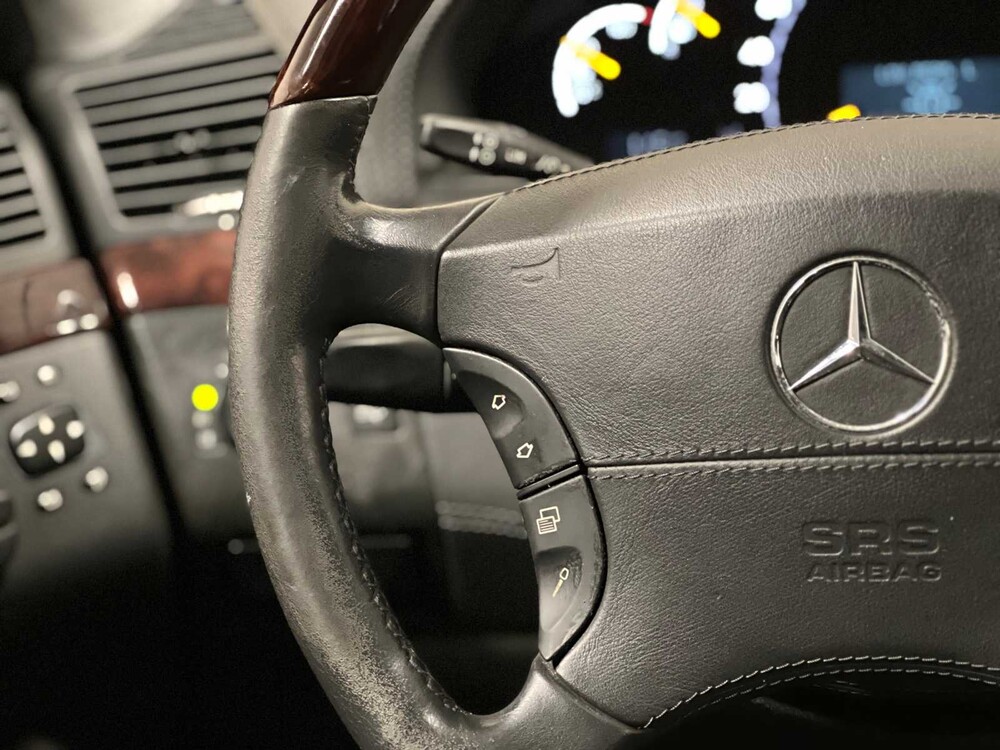 Mercedes-Benz S600 Lang V12 W220 S-klasse 369pk 2000, 15-FJ-KT