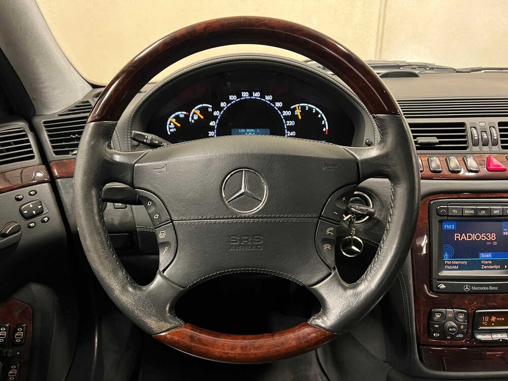 Mercedes-Benz S600 Lang V12 W220 S-klasse 369pk 2000, 15-FJ-KT