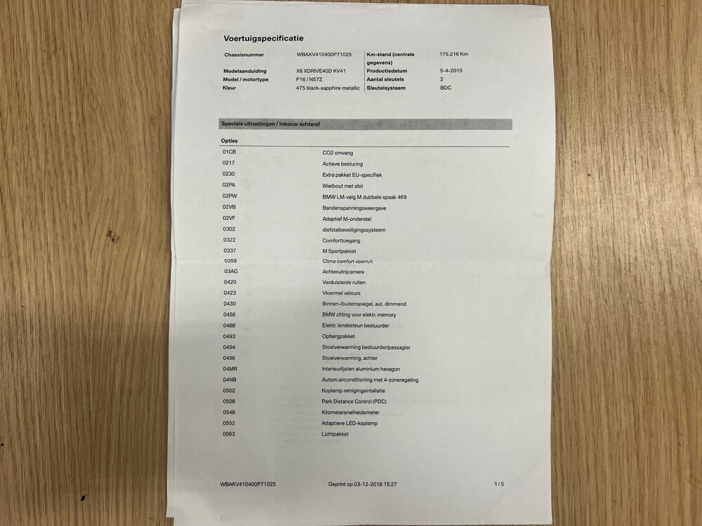 BMW X6 xDrive40d M-Sport High Executive F16 313PS 2015, TD-426-D