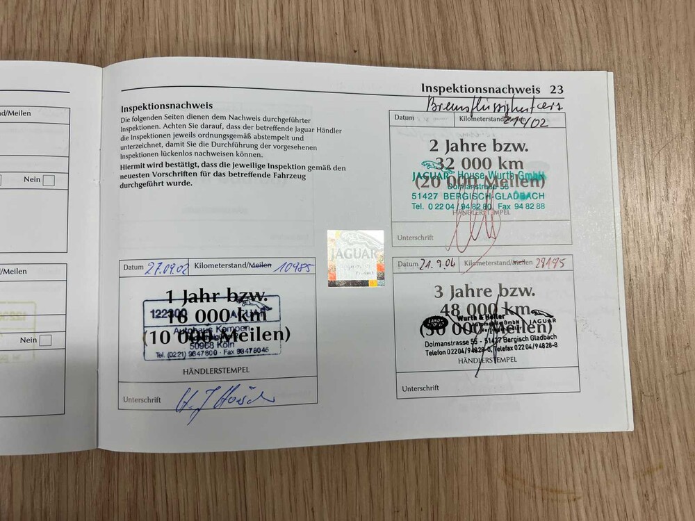 Jaguar X-type 2.5 V6 Executive 196PS 2001, X-144-DS Youngtimer