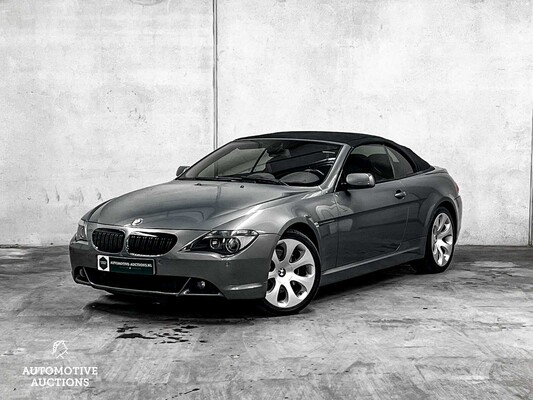 BMW 645Ci S Cabriolet 4.4 V8 6-series 333hp 2005 333hp 2005, 76-XN-HR