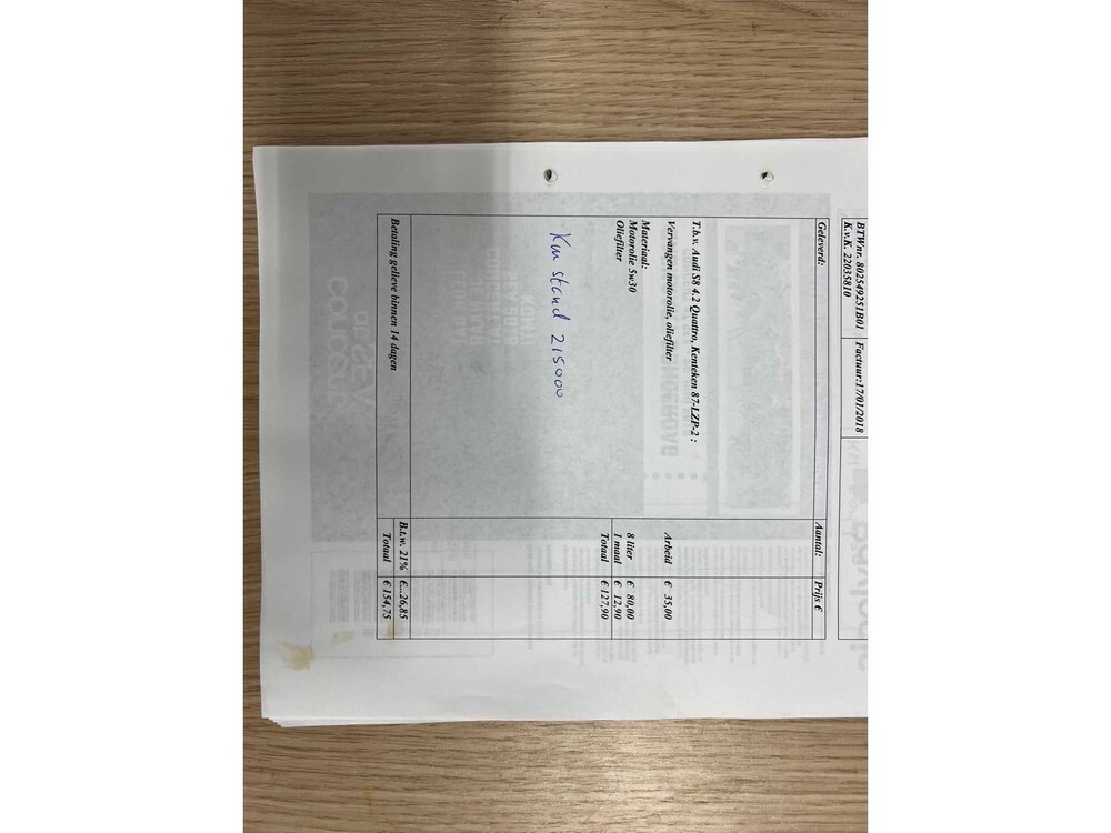 Audi S8 4.2 V8 Exclusive 340PS 1997, 87-LZP-2 -Youngtimer-