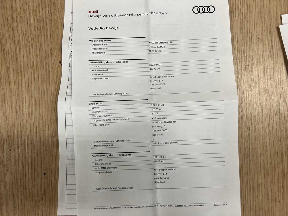 Audi E-Tron 50 Quattro Business Edition Plus 71 kWh 313PS 2020 ORIG-NL, K-894-KJ