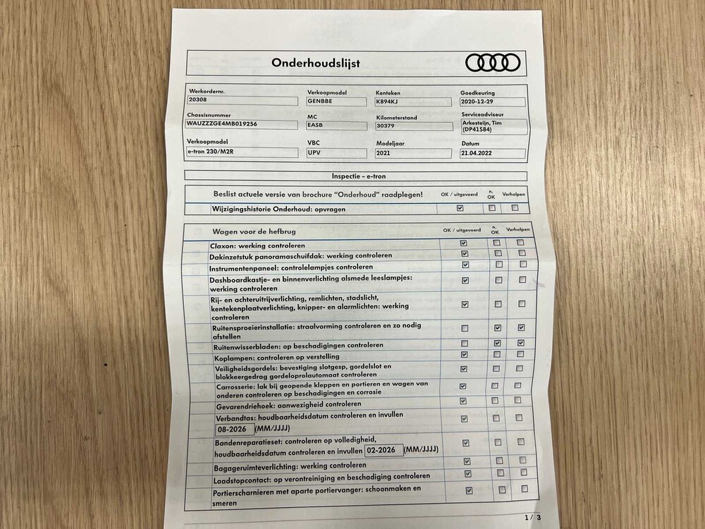 Audi E-Tron 50 Quattro Business Edition Plus 71 kWh 313PS 2020 ORIG-NL, K-894-KJ