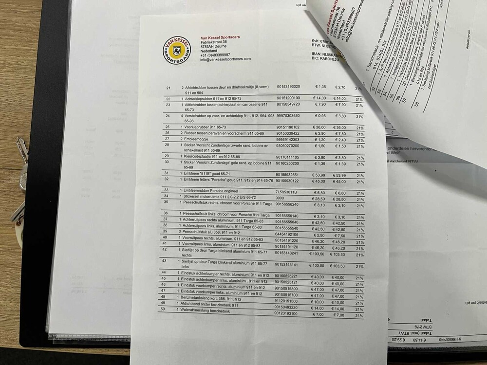 Porsche 911E Targa 2.0 T 110PS 1971, AM-34-97 