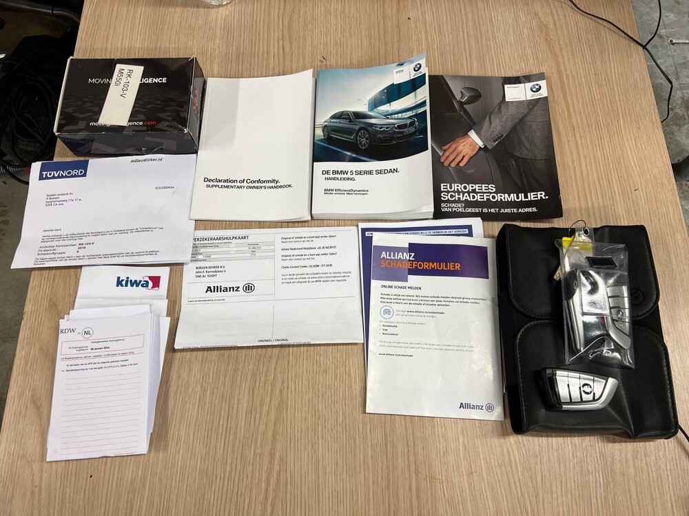 BMW M550i xDrive M-Sport High Executive G30 462PS 2018 (Original-NL) 5er, RK-103-V