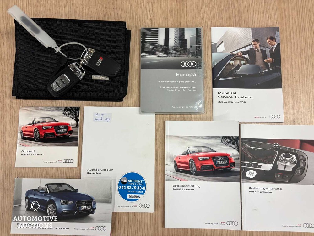 Audi RS5 Cabriolet 4.2 FSI V8 Quattro 450 2013, R-932-VD
