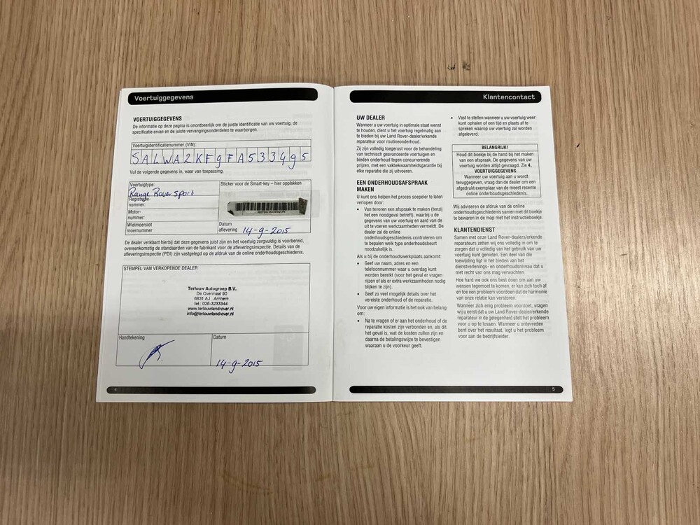 Land Rover Range Rover Sport 3.0 SDV6 Autobiography Dynamic 306hp 2015 (Original-NL + 1st owner), GZ-923-H