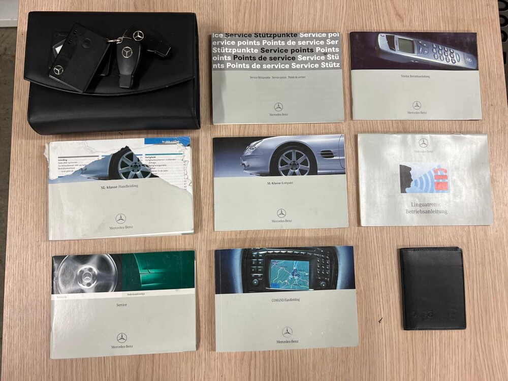 Mercedes-Benz SL500 5.0 V8 306pk 2002 SL-Klasse, 22-LZ-HV