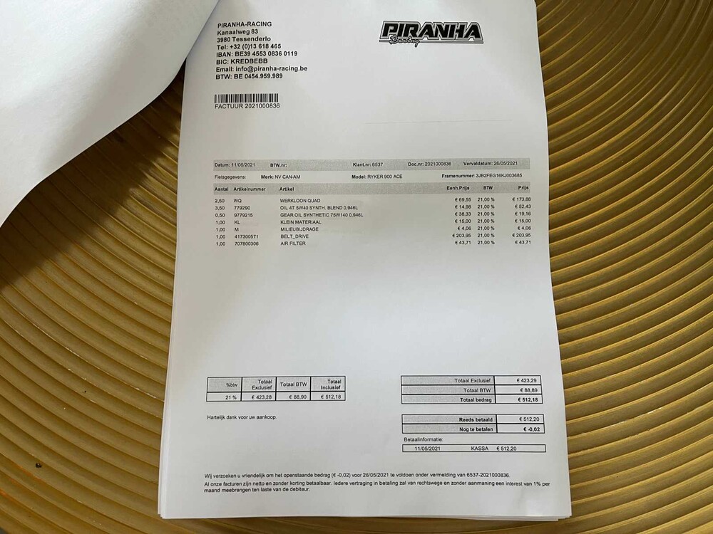 Can-Am Ryker 900cc Sport DUO Can AM 2019