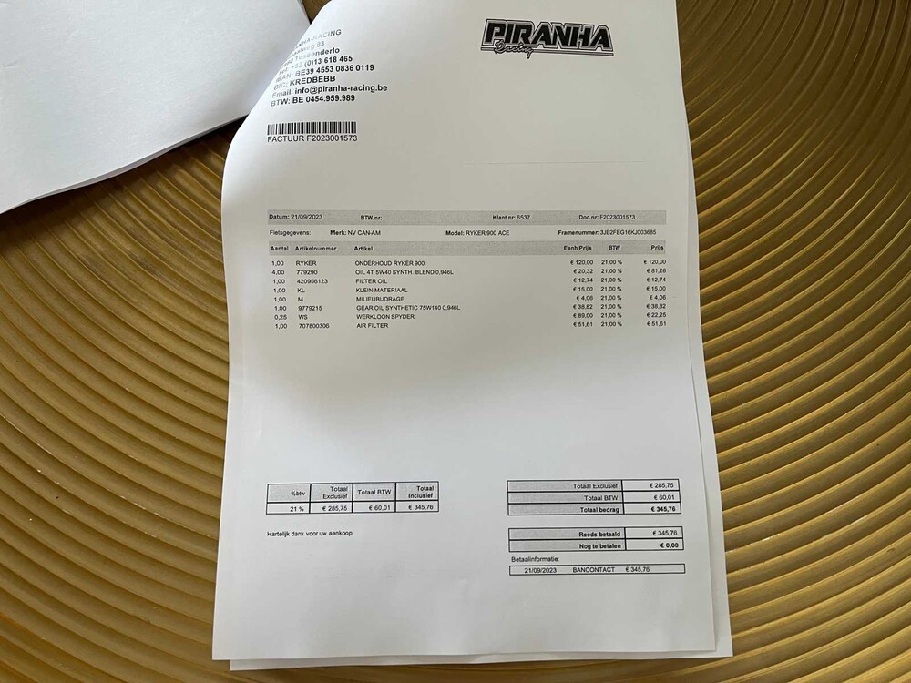 Can-Am Ryker 900cc Sport DUO Can AM 2019