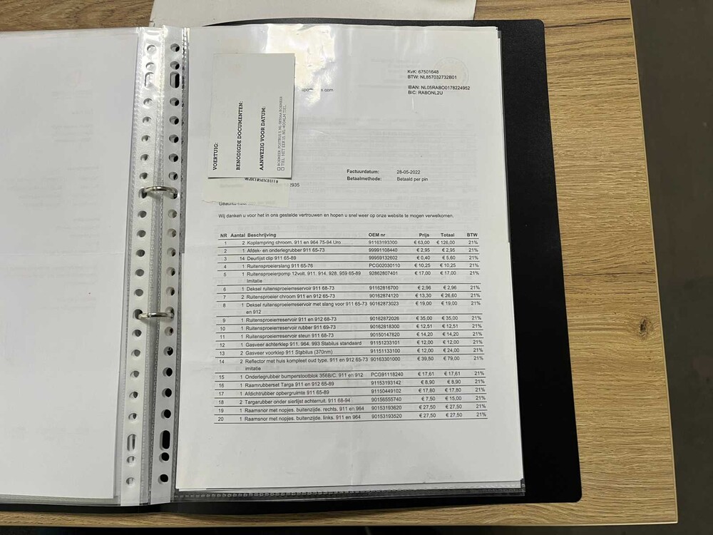 Porsche 911E Targa 2.0 T 110PS 1971, AM-34-97 