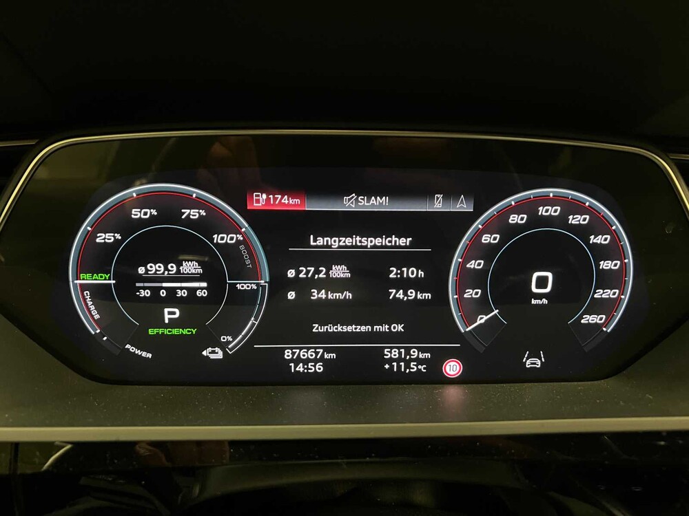 Audi e-tron Sportback S Quattro 95 kWh 503hp 2020, L-554-VG