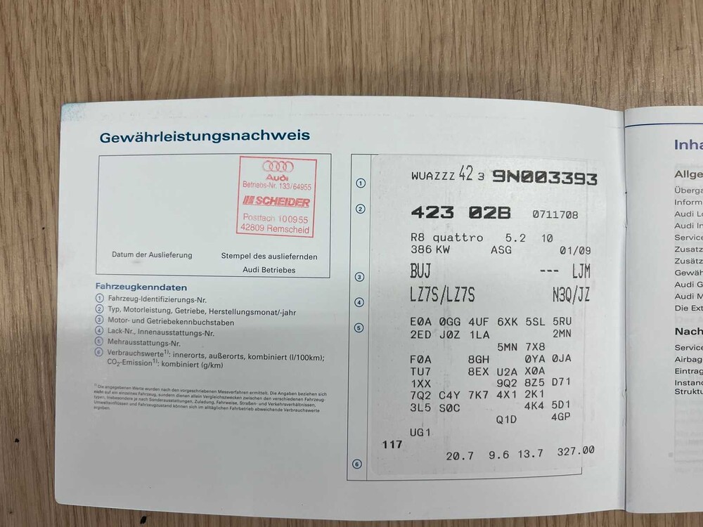 Audi R8 5.2 V10 FSI 525hp -CARBON- 2010, 74-NGZ-1