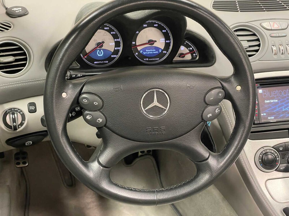 Mercedes-Benz SL55 AMG 5.5 V8 SL-class 500hp 2002, H-496-LB YOUNGTIMER