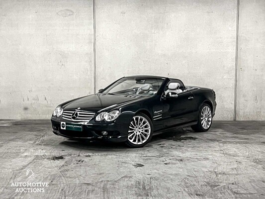 Mercedes-Benz SL55 AMG 5.5 V8 SL-class 500hp 2002, H-496-LB YOUNGTIMER