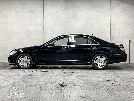 Mercedes-Benz S600 Lang Guard 5.5 V12 W221 517pk 2007 S-klasse, R-110-LT YOUNGTIMER