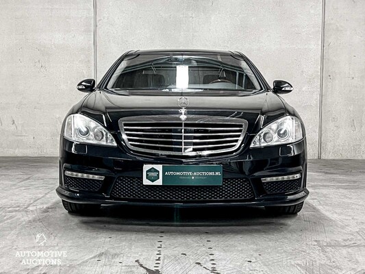 Mercedes-Benz S600 Lang Guard 5.5 V12 W221 517pk 2007 S-klasse, R-110-LT YOUNGTIMER