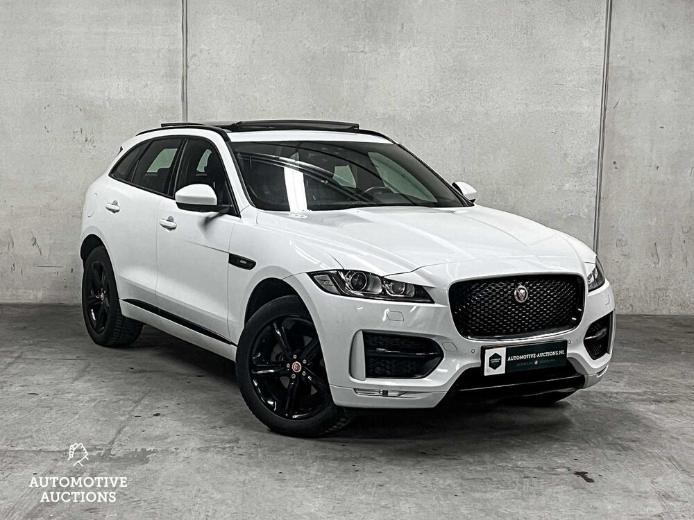 Jaguar F-PACE 2.0 Portfolio AWD 20D 179PS 2016 (Original-NL & 1. Besitzer), JR-362-K