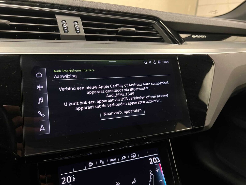 Audi e-tron 55 quattro s edition 95 kWh S-Line 408hp 2020 (Original-NL + 1. Besitzer), K-800-DG