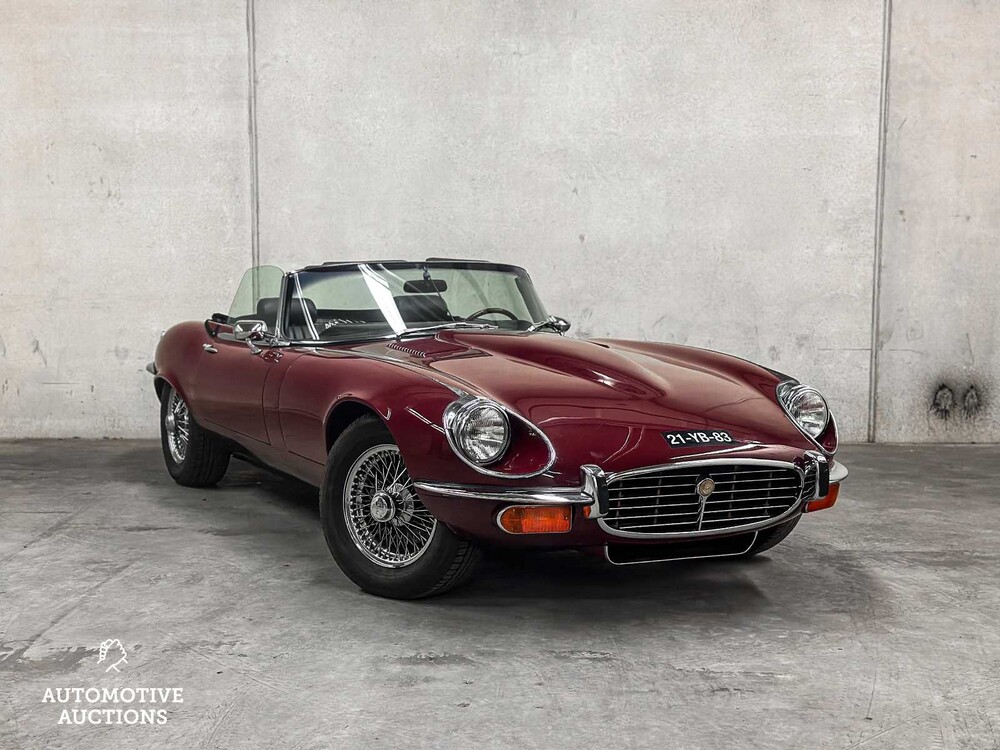 Jaguar E-Type 5.3 V12 Roadster Series 3 272hp 1974, 21-YB-83