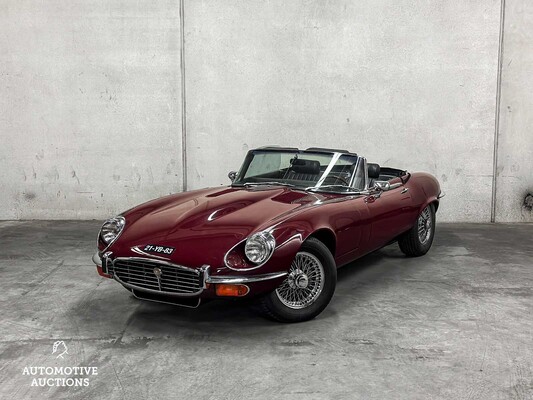 Jaguar E-Type 5.3 V12 Roadster Series 3 272hp 1974, 21-YB-83