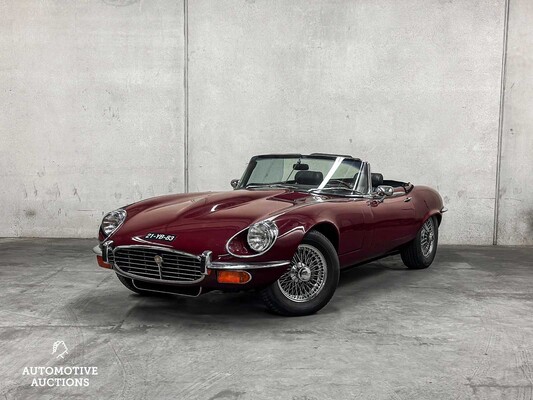 Jaguar E-Type 5.3 V12 Roadster Series 3 272pk 1974, 21-YB-83