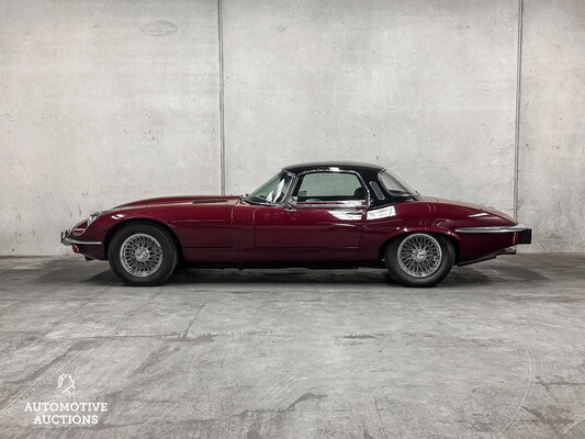 Jaguar E-Type 5.3 V12 Roadster Series 3 272pk 1974, 21-YB-83