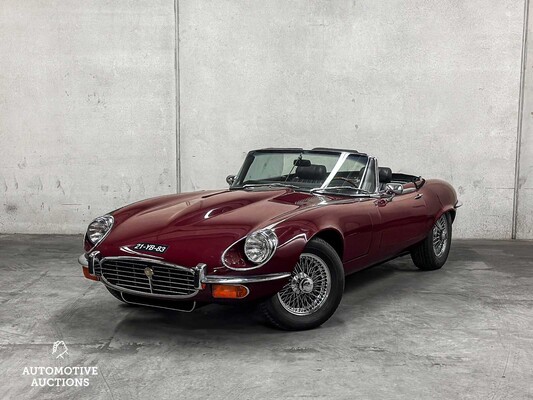 Jaguar E-Type 5.3 V12 Roadster Series 3 272pk 1974, 21-YB-83