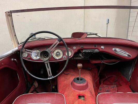 Austin-Healey 3000 Mark II 2+2 Cabriolet - projectauto - LHD 3 Carburettors 1962 Oldtimer