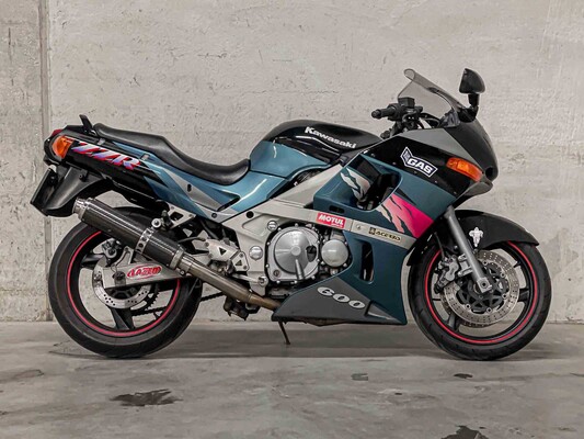 Kawasaki Sport ZZ-R 600 ccm 100PS 1994 (Original-NL), MS-76-ZH