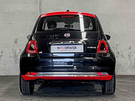 Fiat 500 1.0 Hybrid Lounge 69PS 2020 (Original-NL), J-702-PN