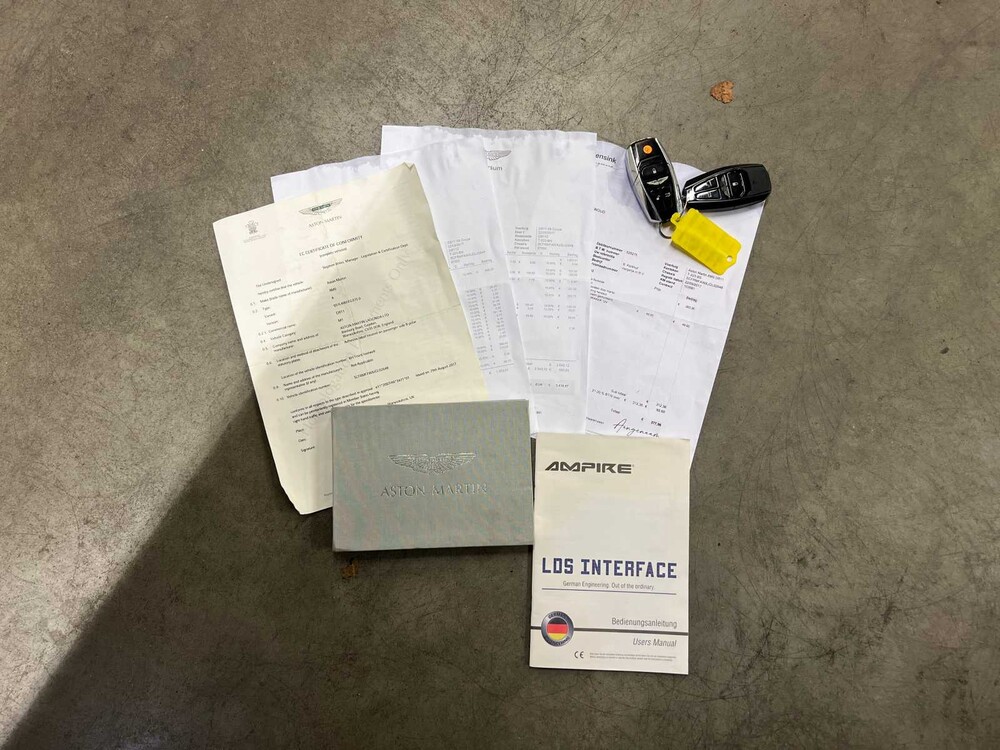 Aston Martin DB11 4.0 V8 510pk 2017, NL-Kenteken