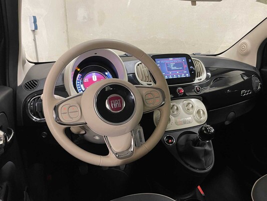 Fiat 500 1.0 Hybrid Lounge 69PS 2020 (Original-NL), J-702-PN