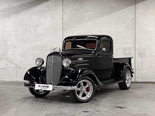 Chevrolet Pickup V8 (Resto-Mod) 290pk 1936 -Chevrolet 350 C.I.D. Long Engine-, BE-61-70