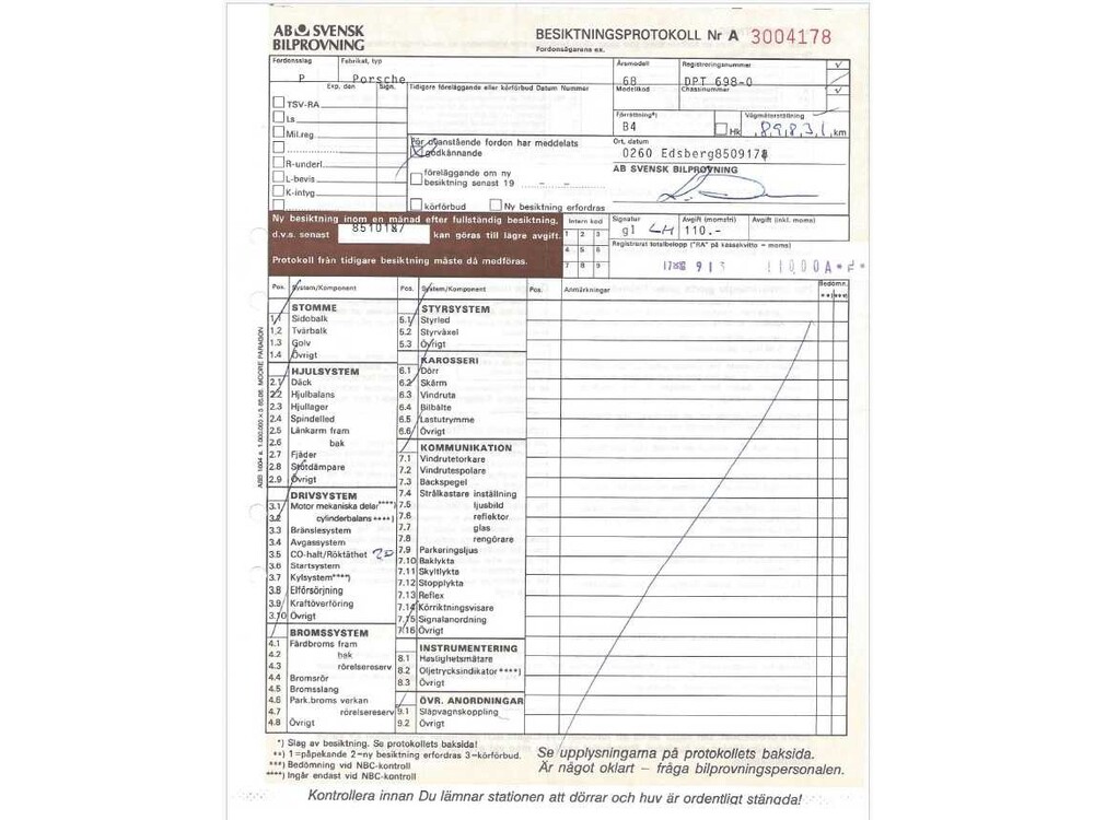 Porsche 911 T SWB 2.0 Coupé Matching Numbers 110PS 1968 Oldtimer, DZ-35-72