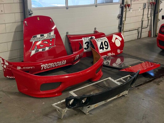 Ferrari 360 Challenge Spare Parts (bumpers, doors, subframe etc.)