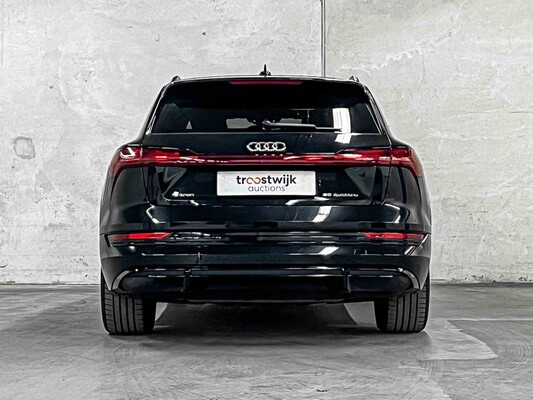 Audi E-Tron 50 Quattro S-Line Launch Edition Black 71 kWh 313pk Black-Optic 2019 (Origineel-NL + 1e Eigenaar), H-033-BN