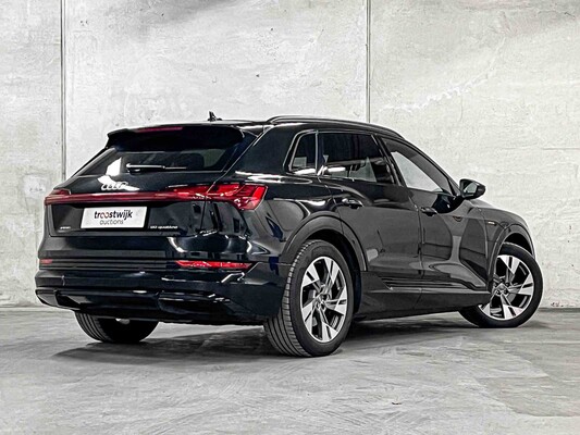 Audi E-Tron 50 Quattro S-Line Launch Edition Black 71 kWh 313pk Black-Optic 2019 (Origineel-NL + 1e Eigenaar), H-033-BN