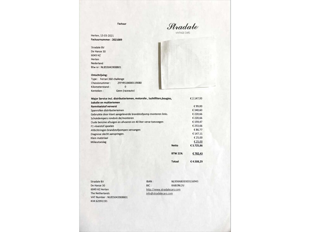 Ferrari 360 Challenge -CIRCUIT- 3.6 V8 400hp 2000