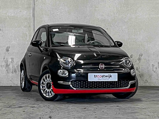 Fiat 500 1.0 Hybrid Lounge 69PS 2020 (Original-NL), J-702-PN