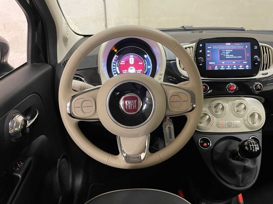 Fiat 500 1.0 Hybrid Lounge 69PS 2020 (Original-NL), J-702-PN